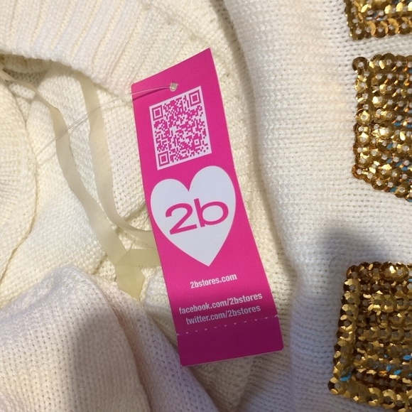 Large ivy crop top sweater new with tag - Picture 8 of 8